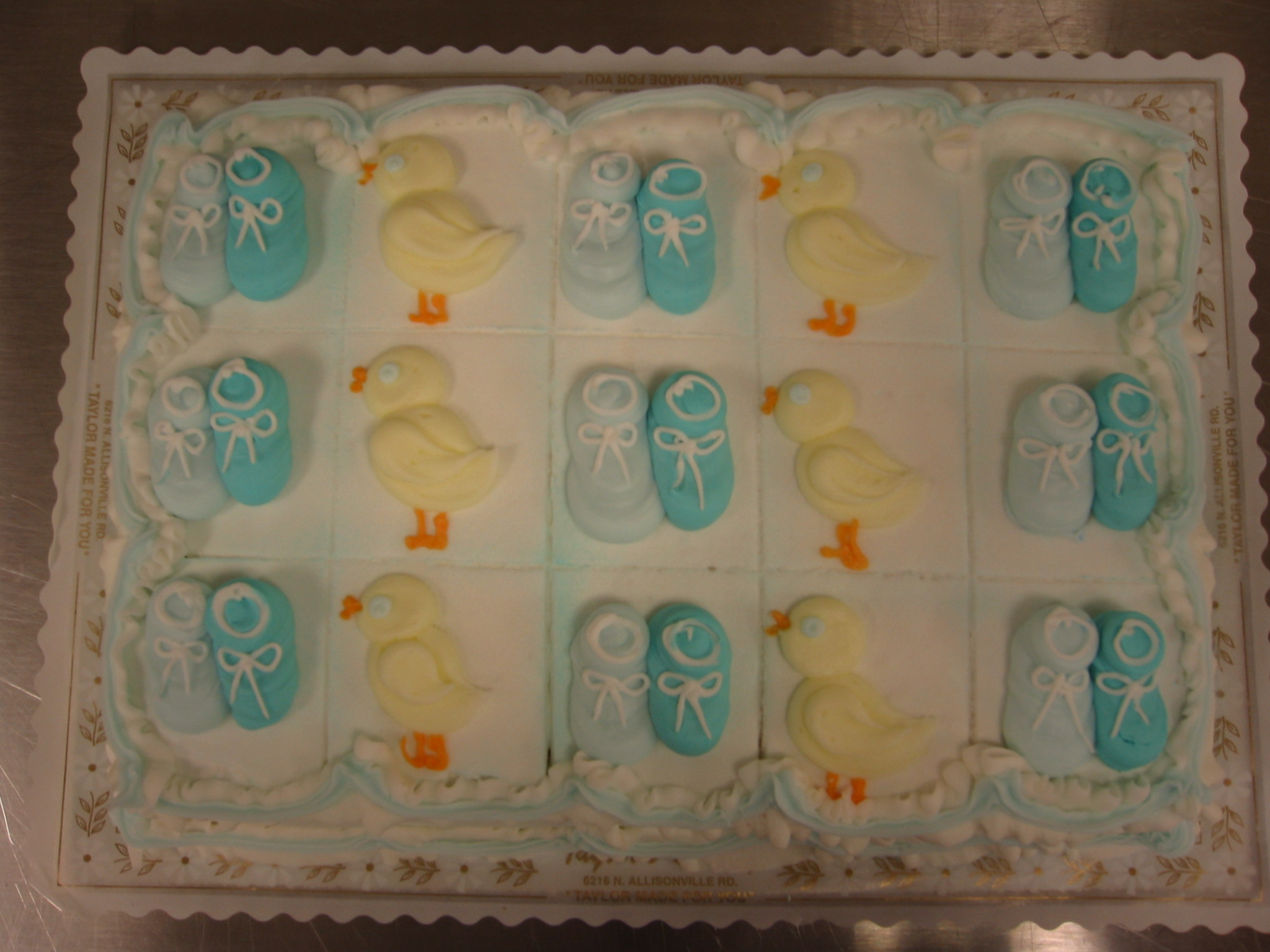 Walmart baby shower cakes discount